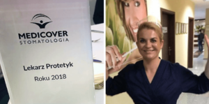 Agata Gawrychowska protetyk roku